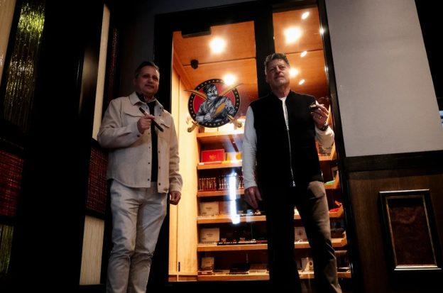 Hollywood Casino cigar lounge Gurkha Penn Entertainment