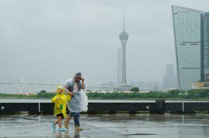 Macau casinos Typhoon Wipha China