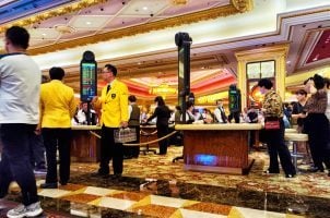 Macau casino revenue GGR