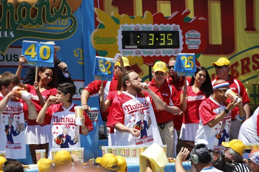 Joey Chestnut odds Nathan's Famous Hot Dog Eating Contest