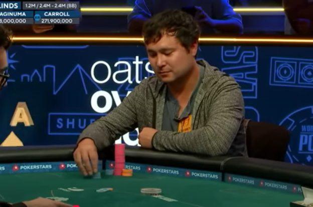WSOP 2025, Jesse Yaginuma, Millionaire Maker controversy, James Carroll, chip-dumping poker, ClubWPT bonus