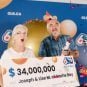 Una tradicional cita nocturna se convierte en 34 millones de dólares de premio en la lotería