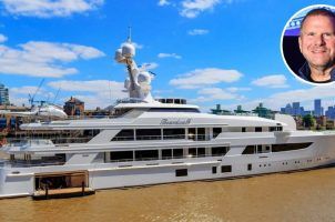 Tilman Fertitta superyacht Rome Italy