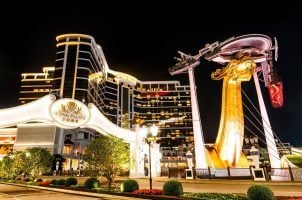 Macau casino revenue GGR China