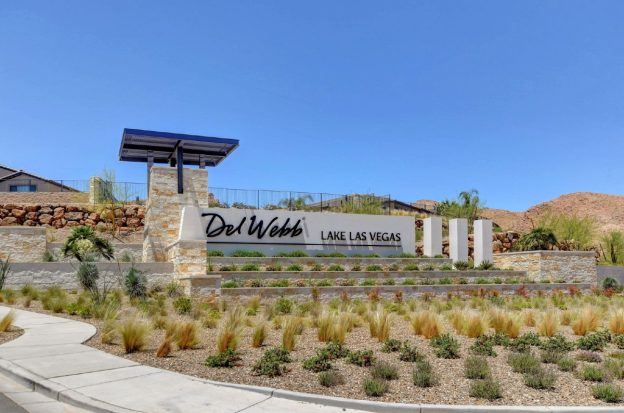 Las Vegas home Del Webb community