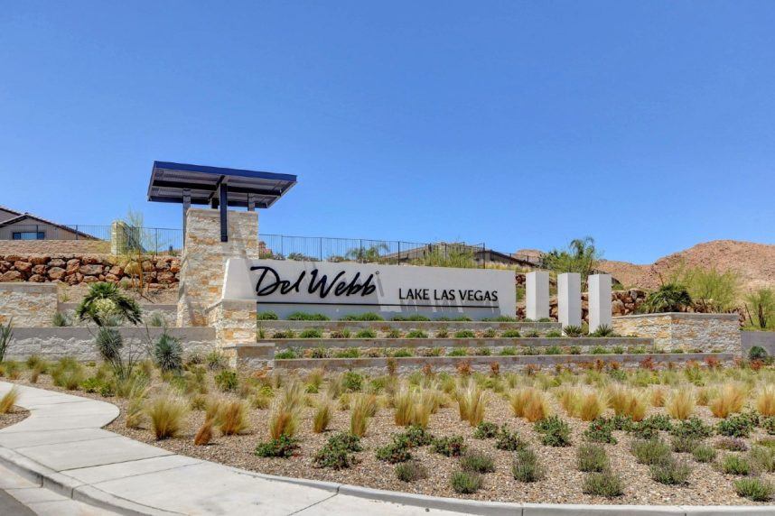 Las Vegas home Del Webb community