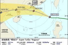 Macau casinos Typhoon Ragasa