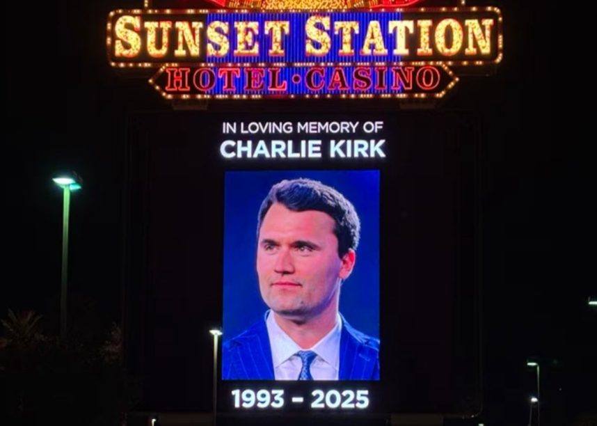 Charlie Kirk Las Vegas Station Casinos