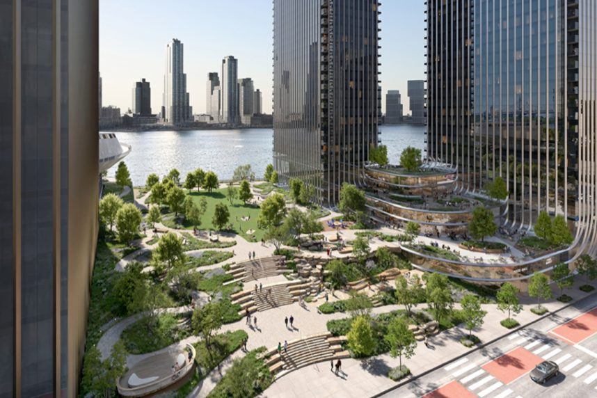 Casino Bid Concept for Freedom Plaza in NYC