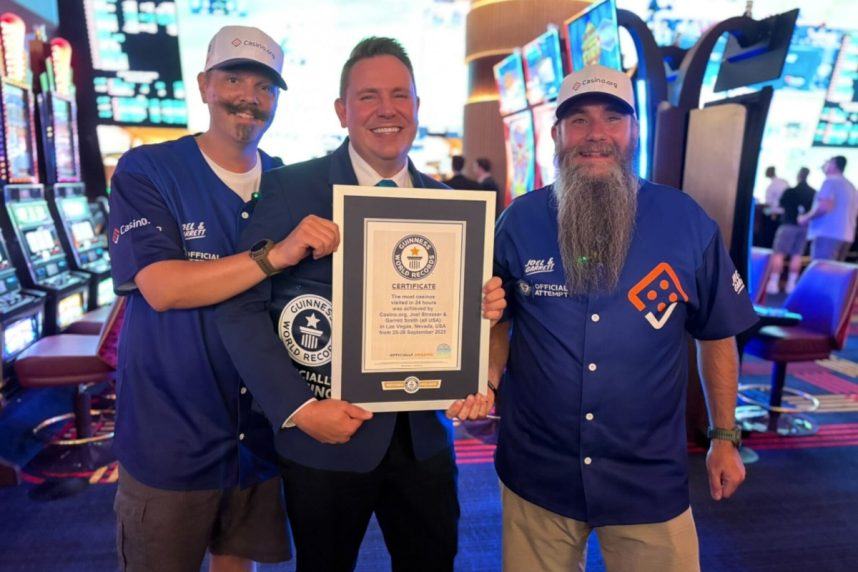 Casino.org Guinness World Record Most Casinos Visited