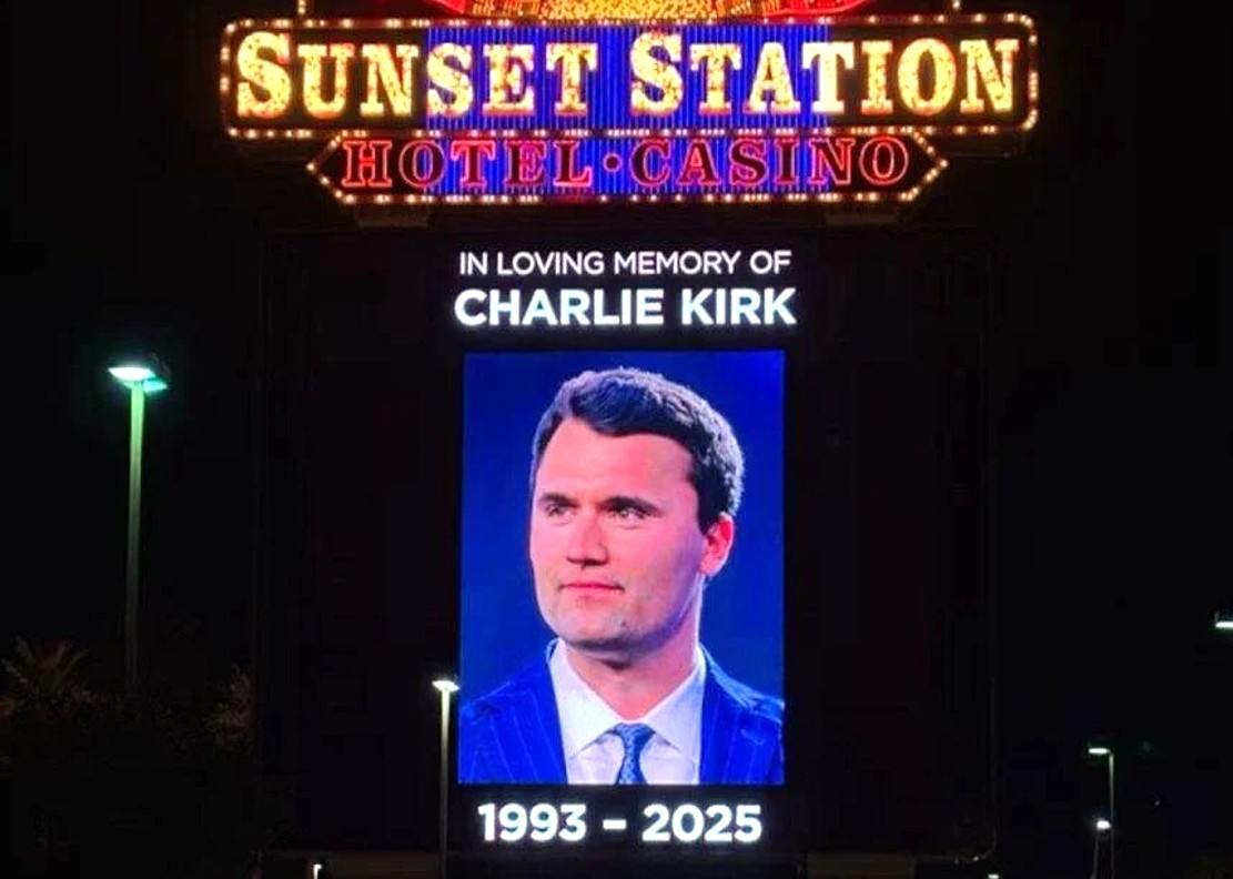 Man Arrested for Threatening Stations Casino CEO Over Charlie Kirk Signs