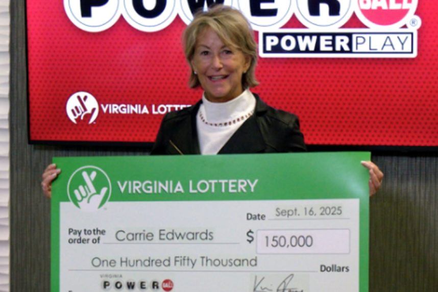 Virginia Powerball winner charity lottery