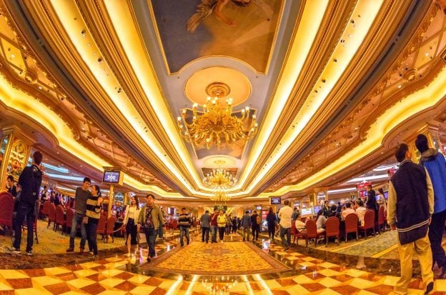 Macau casino revenue GGR China