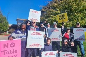 Horseshoe Indianapolis strike Teamsters union