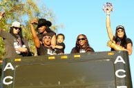 Aces Celebrate Third WNBA Championship on Las Vegas Strip
