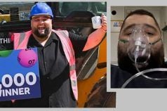 lottery winner, Adam Lopez, partying, health scare, Norfolk
