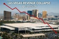 FALLOUT VEGAS REVENUE: Room Taxes, Gaming Fees, Rentals All Down in FY Q1