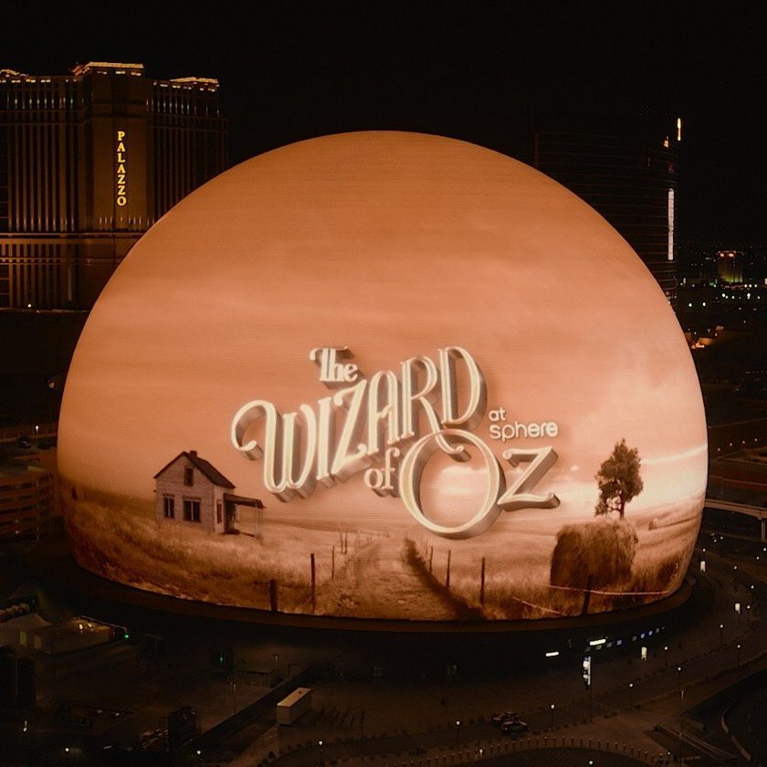Vegas Sphere Teases 'Wizard of Oz' 2.0 - Casino.org