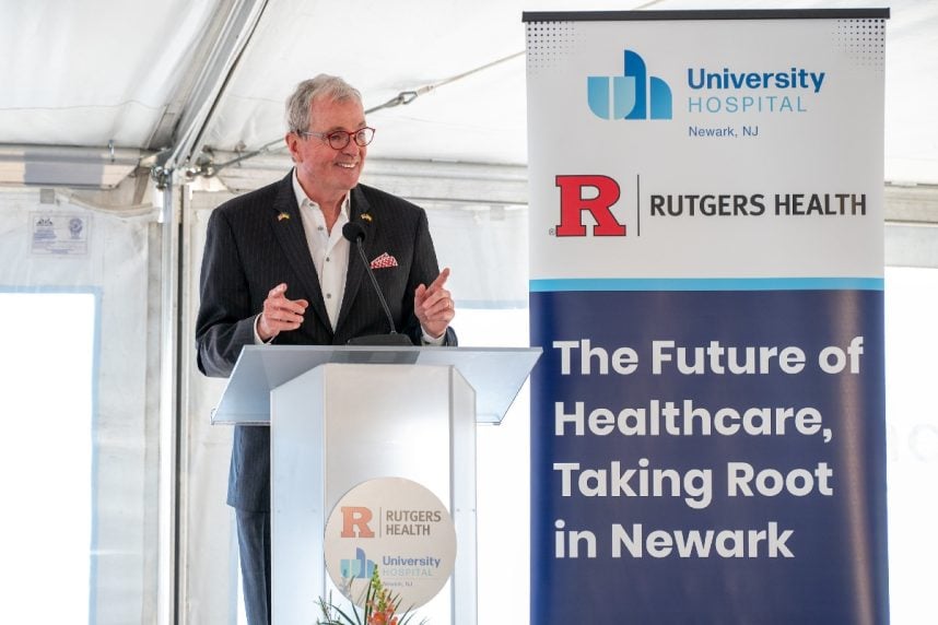 Gov. Phil Murphy addressing casino smoking issue