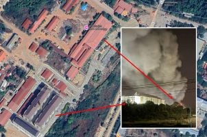 Thailand Cambodia fighting casino