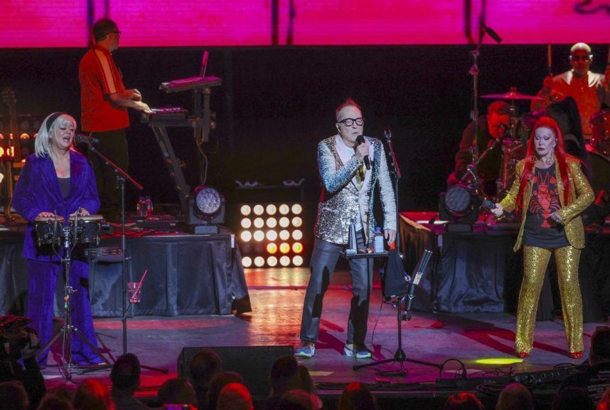 The B-52s in concert