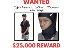 Pickering Casino, Tyjae Nosworthy-Smith, Michael Ferdinand, murder suspect, reward, fugitive