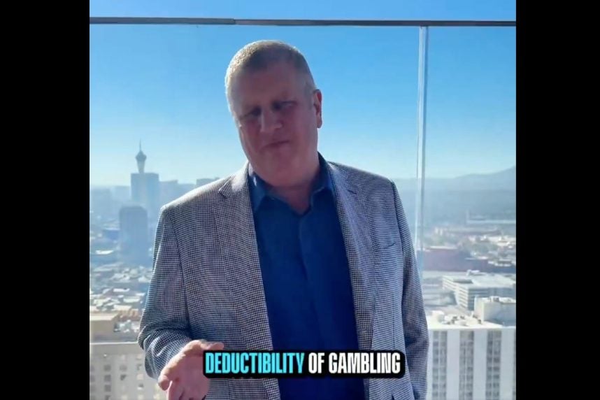 Derek Stevens gambling deduction casino tax