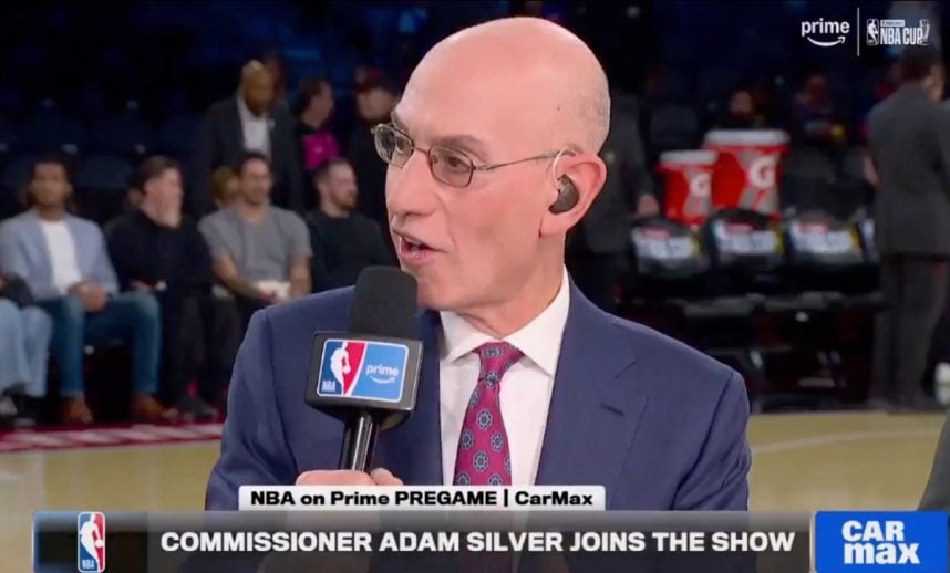 NBA Commissioner Adam Silver discussing expansion