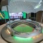 Miniature Model of Las Vegas A’s Stadium on Display in Season Ticket Sales Office