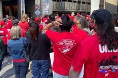 Crown Melbourne strike union Australia