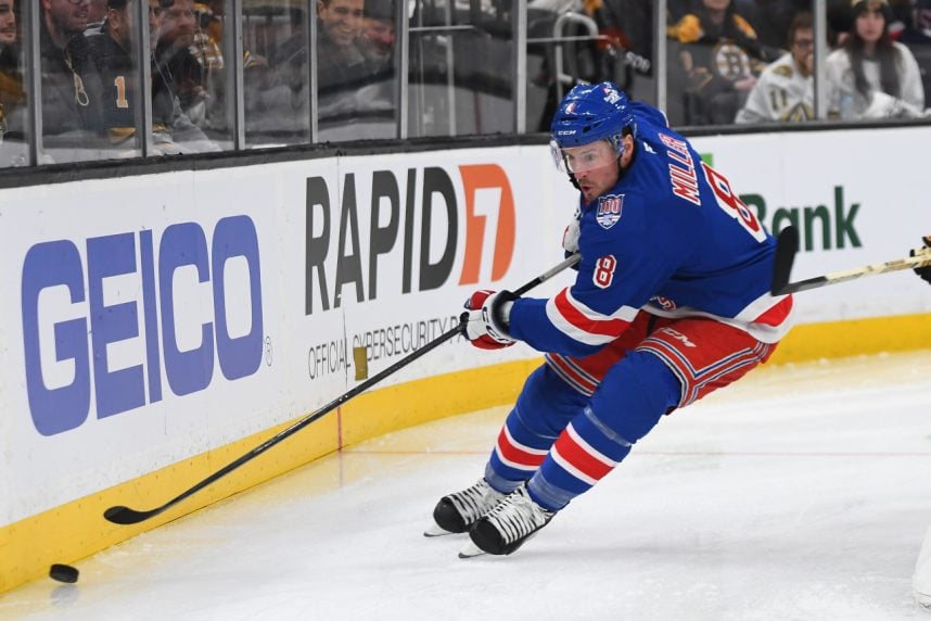 New York Rangers in action