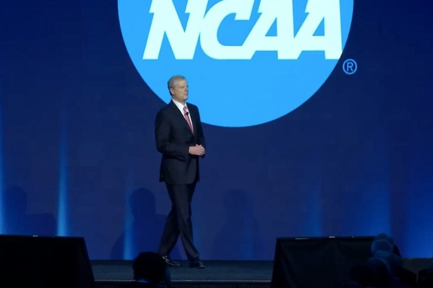 NCAA Charlie Baker prediction markets sports event contracts