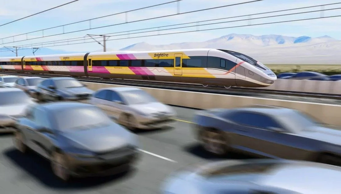 Brightline’s Las Vegas High-Speed Train Now Running More Than a Year Late