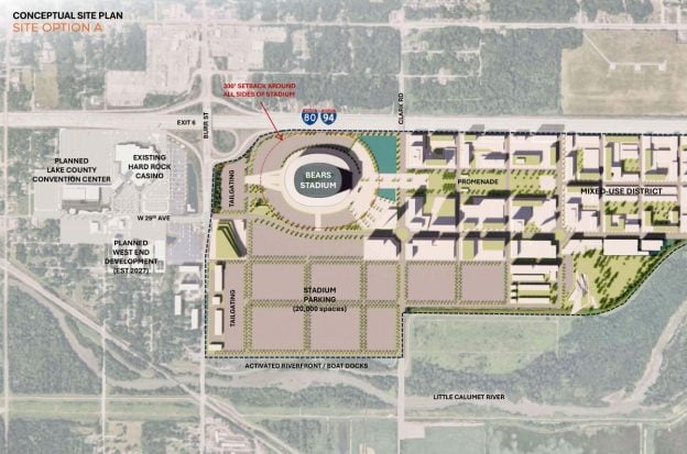 Hard Rock Northern Indiana Chicago Bears Stadium