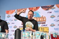 Joey Chestnut Defends Bagel-Eating Title in Vegas