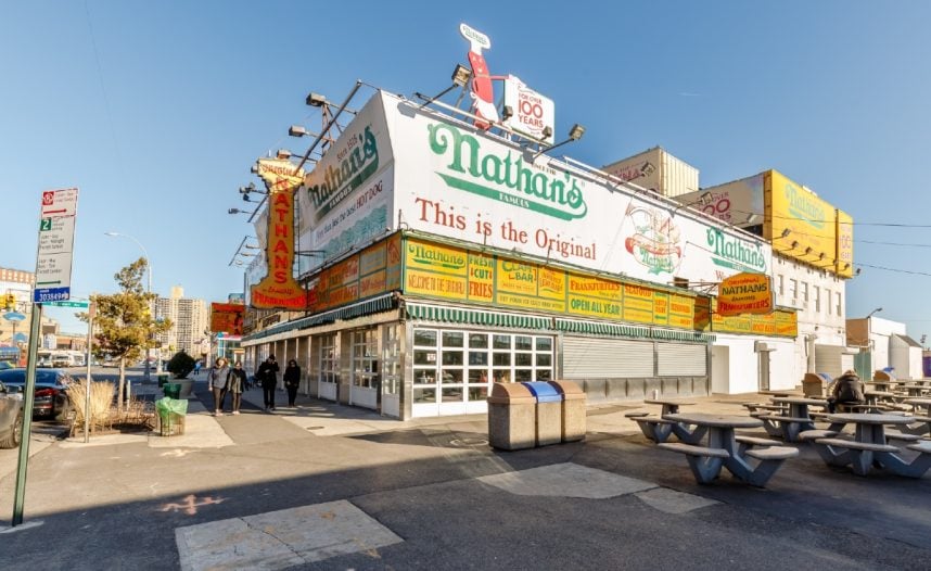 Nathan's Famous hot dog eating contest
