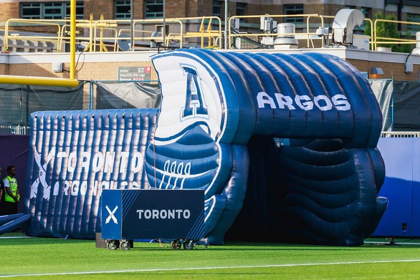Toronto Argonauts tunnel
