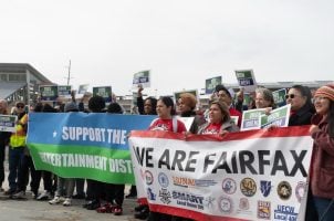 Tysons casino Fairfax County Unite Here