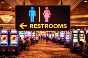 Pennsylvania casino urinate pee urination