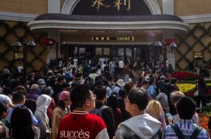 Macau casino revenue Chinese New Year