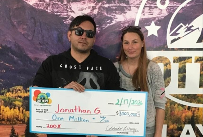 lottery winner, homeless man lottery win, Walmart scratch ticket, Colorado lottery jackpot, $1 million scratch-off