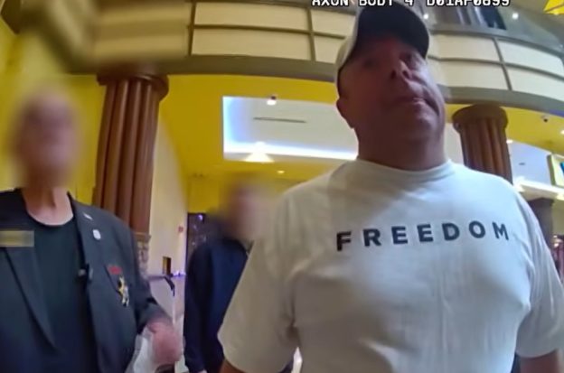 Providence police detective, Gary Slater casino incident, Rhode Island police suspension, Twin River Casino bodycam, police misconduct investigation