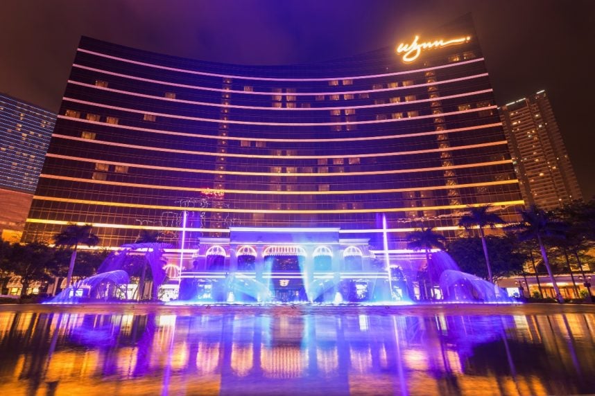 Macau casinos tax revenue GGR