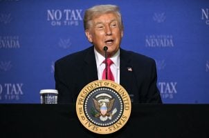 Donald Trump No Tax on Tips Las Vegas