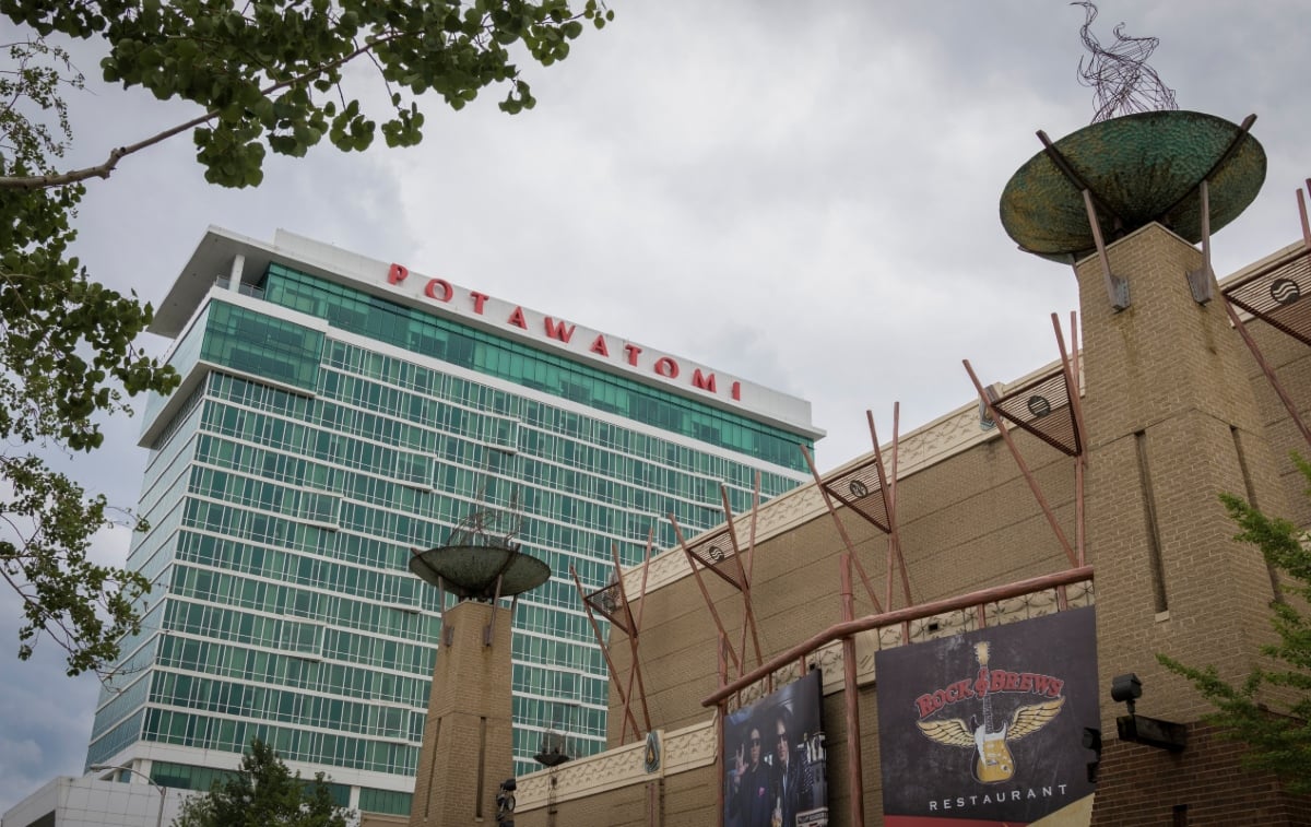 Potawatomi Casino Hotel in Milwaukee Evacuated After Rooftop Fire Ignites