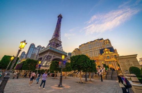 Macau casino revenue China