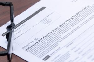 online gambling personal bankruptcy filing