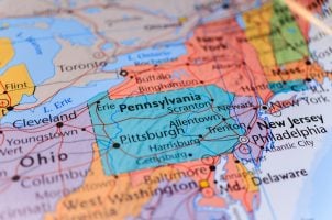 Pennsylvania gaming revenue GGR