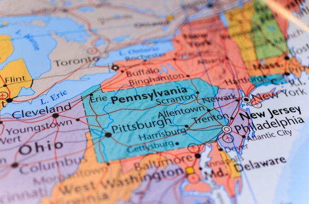 Pennsylvania gaming revenue GGR