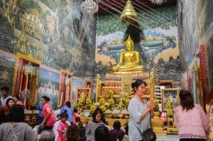 Thailand temple scandal, Buddhist monk embezzlement, merit-making donations, online gambling fraud, temple corruption